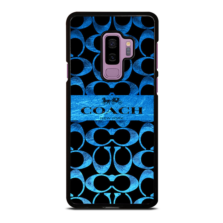 COACH NEW YORK BLUE 2 Samsung Galaxy S9 Plus Case Cover