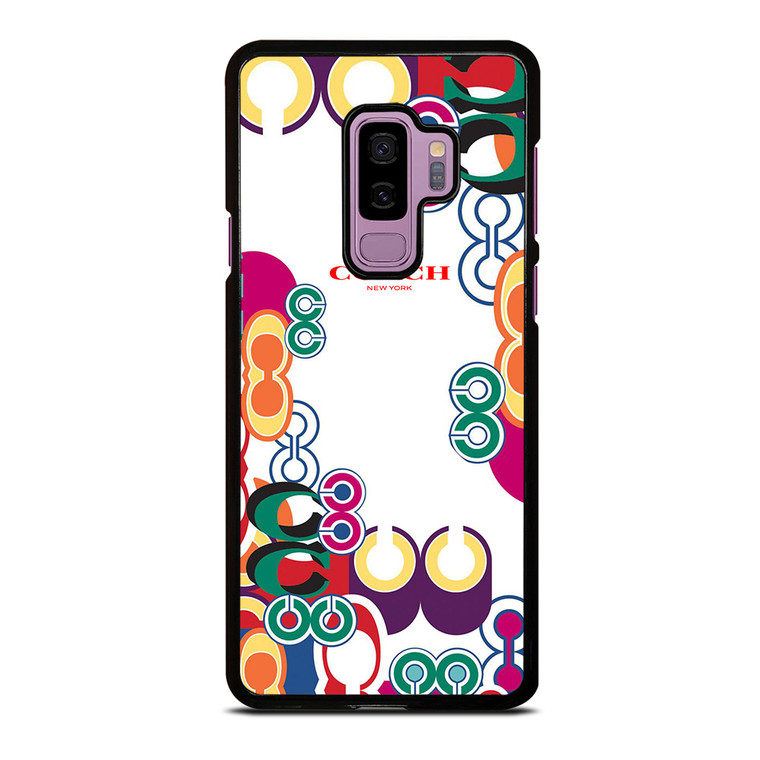COACH NEW YORK COLOR Samsung Galaxy S9 Plus Case Cover