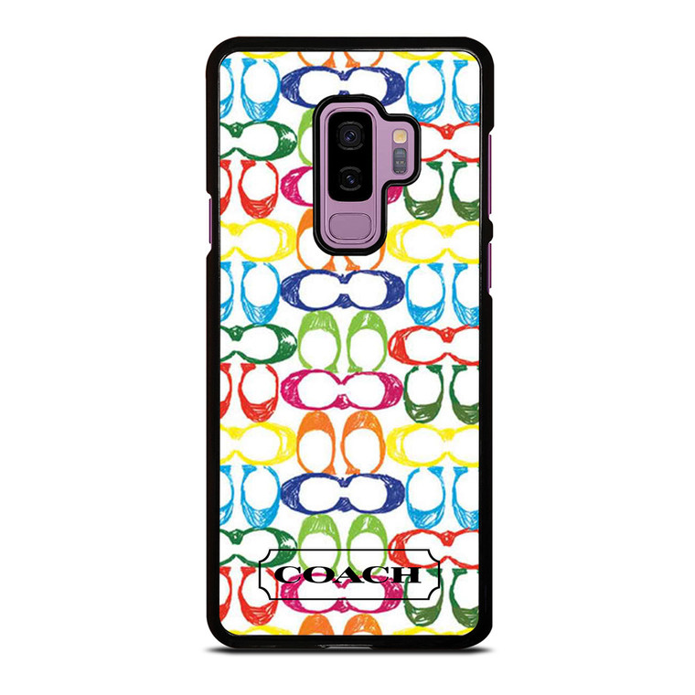 COACH NEW YORK COLORFUL 2 Samsung Galaxy S9 Plus Case Cover