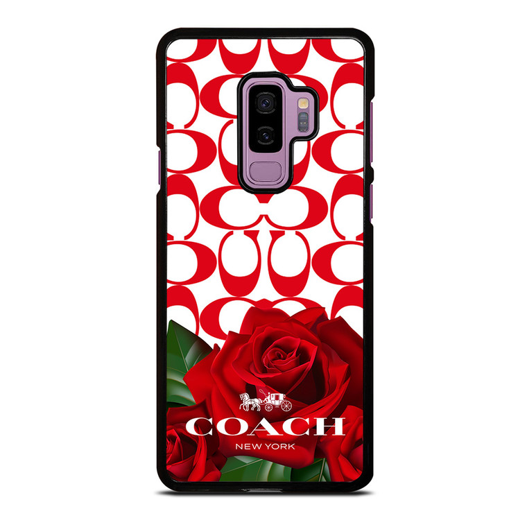 COACH NEW YORK FLOWER 4 Samsung Galaxy S9 Plus Case Cover COACH NEW YORK FLOWER 4 Samsung Galaxy S9 Plus Case Cover