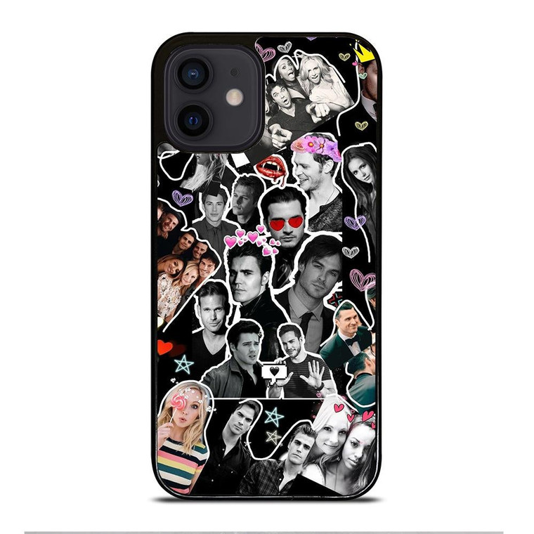 THE VAMPIRE DIARIES COLLAGE iPhone 12 Mini Case Cover