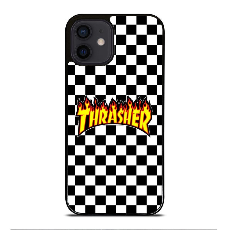 THRASHER CHECKERBOARD iPhone 12 Mini Case Cover