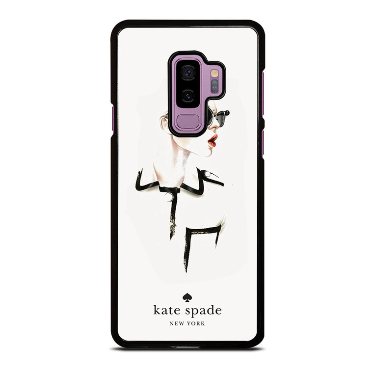 KATE SPADE LOGO WOMAN SPLASH Samsung Galaxy S9 Plus Case Cover