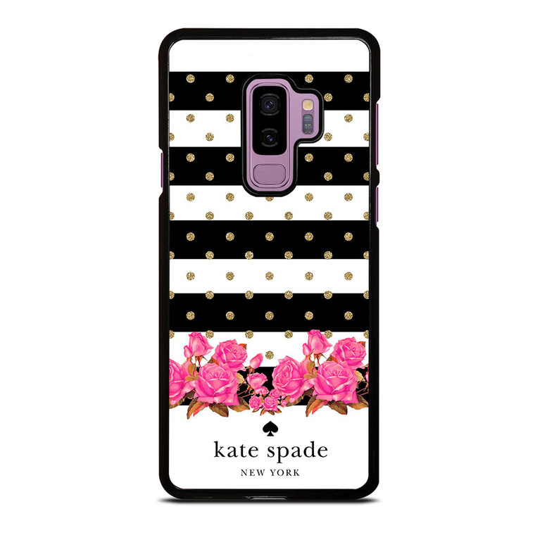 KATE SPADE NEW YORK FLORAL POLKADOTS Samsung Galaxy S9 Plus Case Cover