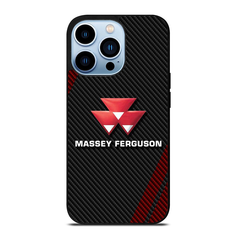 MASSEY FERGUSON CARBON LOGO iPhone 13 Pro Max Case Cover