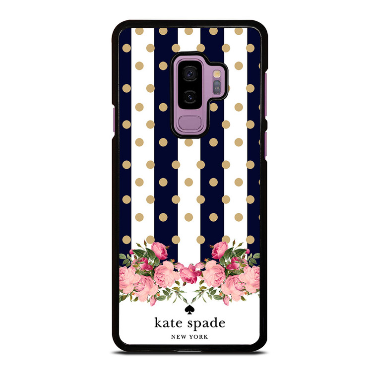 KATE SPADE NEW YORK POLKADOTS FLORAL Samsung Galaxy S9 Plus Case Cover