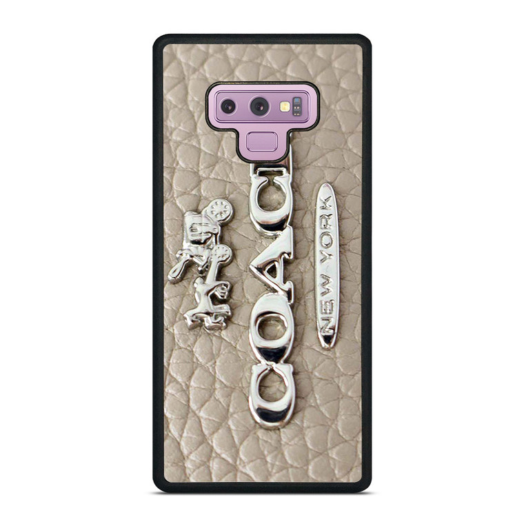 COACH LOGO GLOWING TEXTURE Samsung Galaxy Note 9 Case Cover