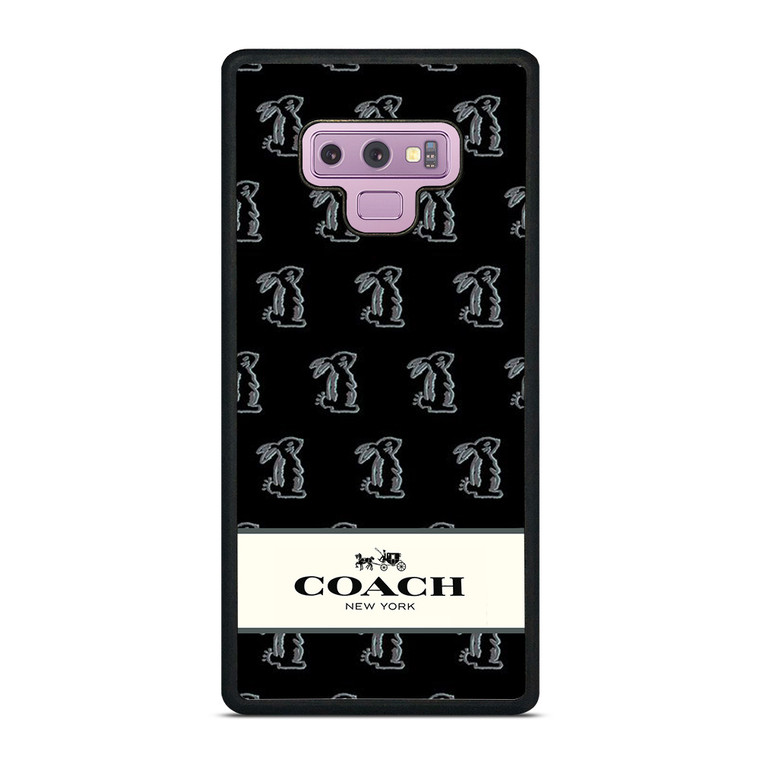COACH NEW YORK BUNNY Samsung Galaxy Note 9 Case Cover