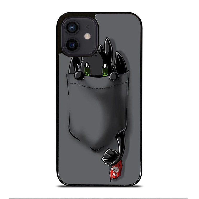 TOOTHLESS CUTE POCKET iPhone 12 Mini Case Cover