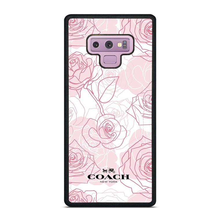 COACH ROSES Samsung Galaxy Note 9 Case Cover
