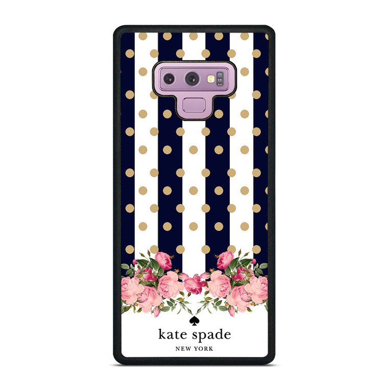 KATE SPADE NEW YORK POLKADOTS FLORAL Samsung Galaxy Note 9 Case Cover