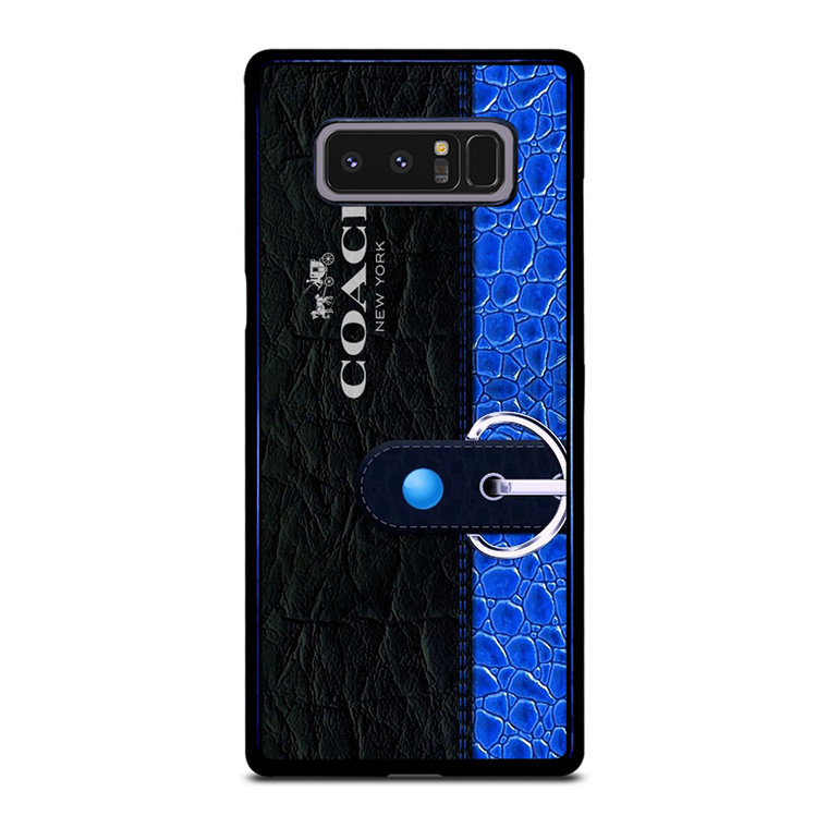 COACH BAG BLUE Samsung Galaxy Note 8 Case Cover