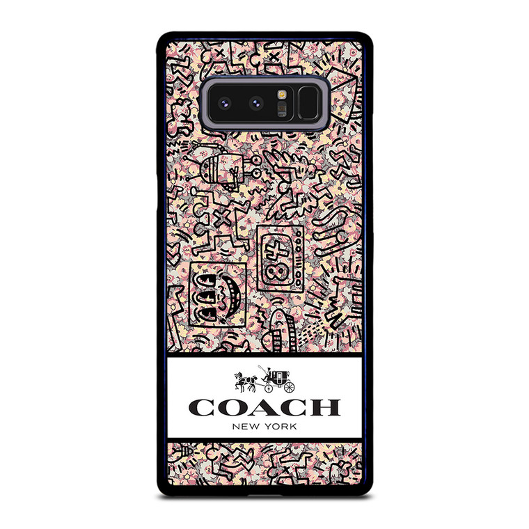 COACH NEW YORK ABSTRACK Samsung Galaxy Note 8 Case Cover COACH NEW YORK ABSTRACK Samsung Galaxy Note 8 Case Cover