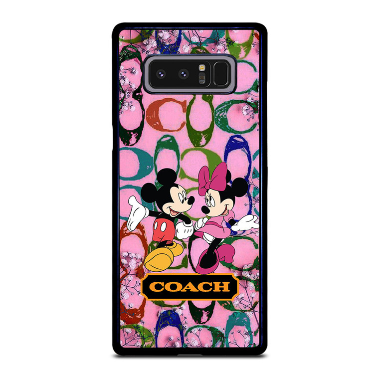 COACH PINK MICKEY MINNIE Samsung Galaxy Note 8 Case Cover