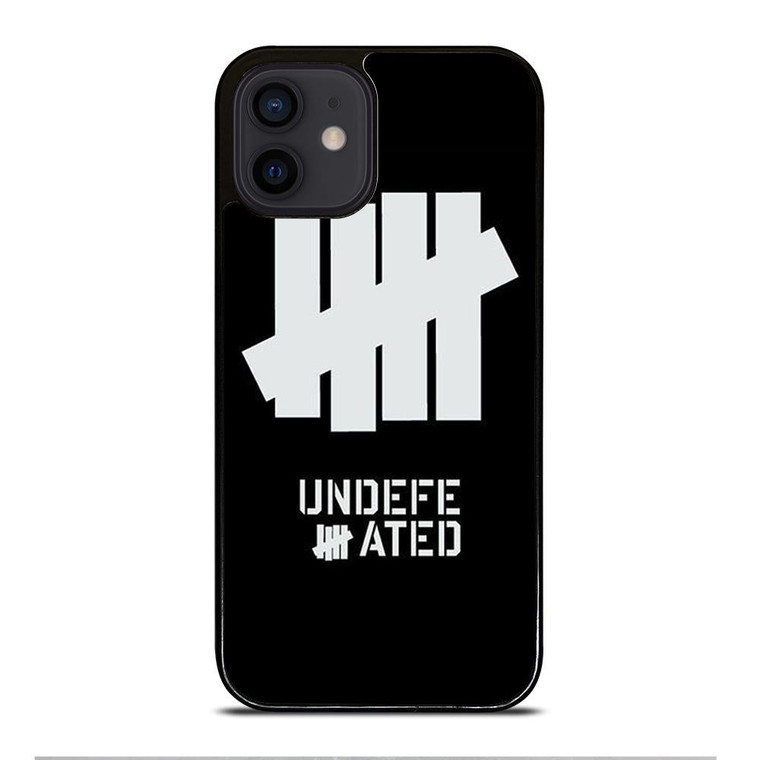 UNDEFEATED BLACK LOGO iPhone 12 Mini Case Cover