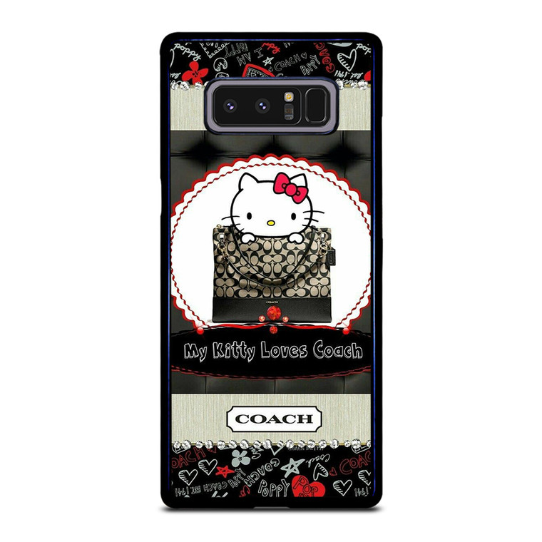 HELLO KITTY LOVES COACH Samsung Galaxy Note 8 Case Cover HELLO KITTY LOVES COACH Samsung Galaxy Note 8 Case Cover