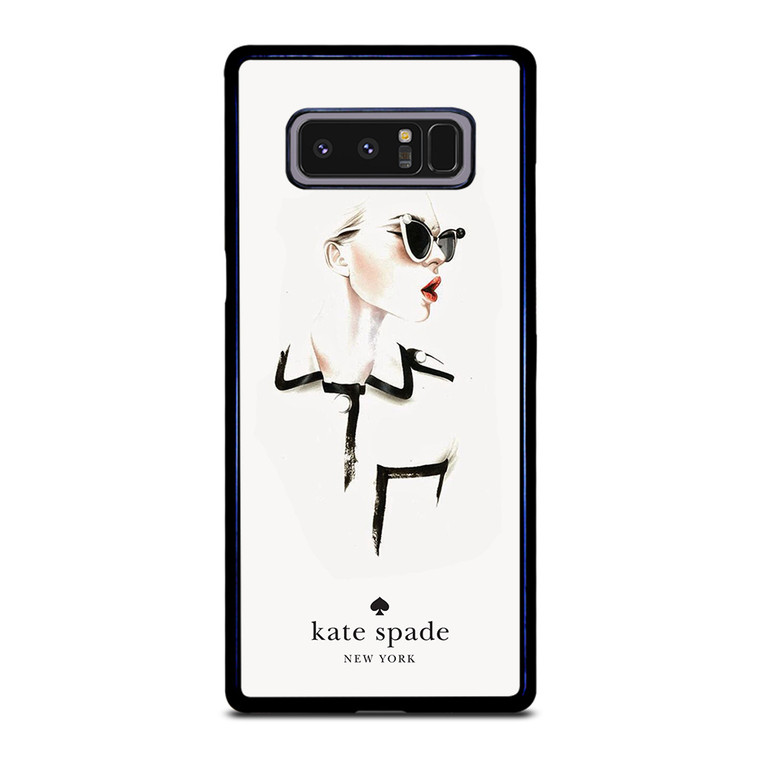 KATE SPADE LOGO WOMAN SPLASH Samsung Galaxy Note 8 Case Cover