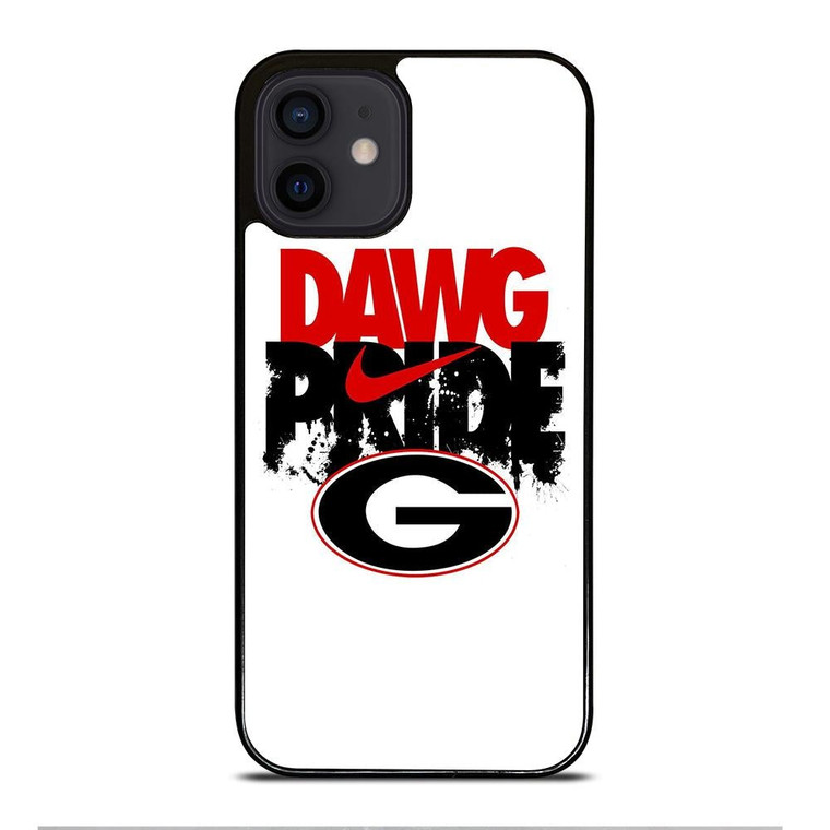UNIVERSITY OF GEORGIA BULLDOGS ART iPhone 12 Mini Case Cover
