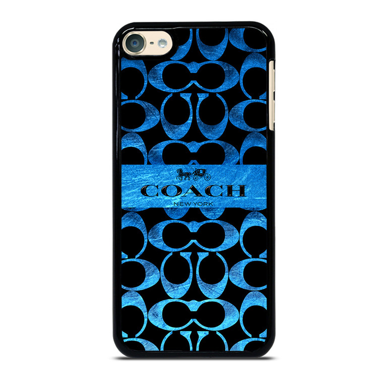 COACH NEW YORK BLUE 2 iPod Touch 6 Case