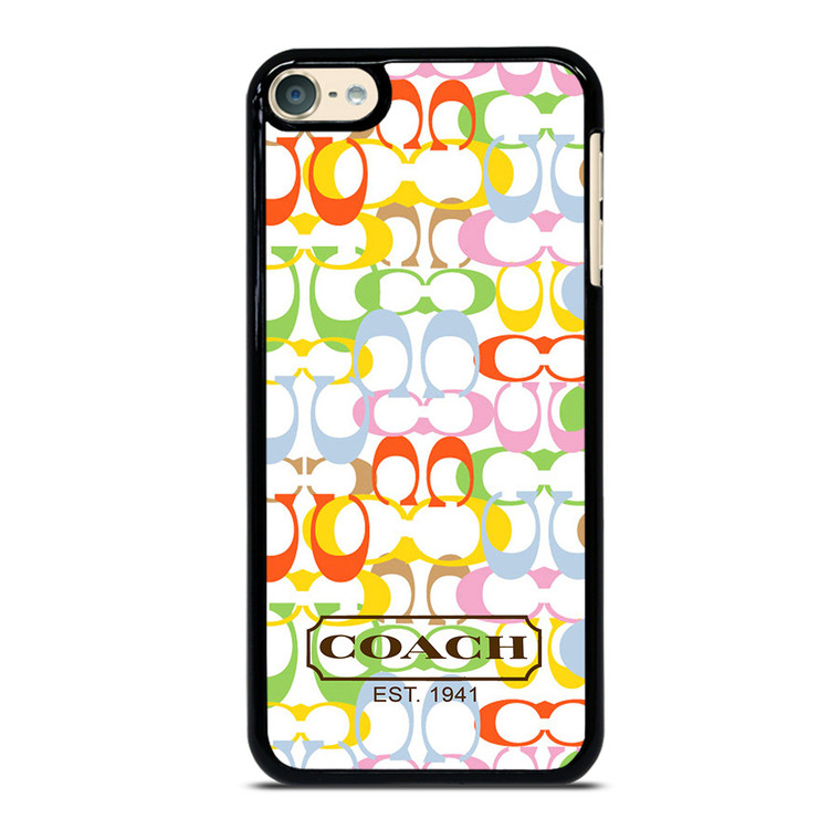 COACH NEW YORK COLORFUL iPod Touch 6 Case