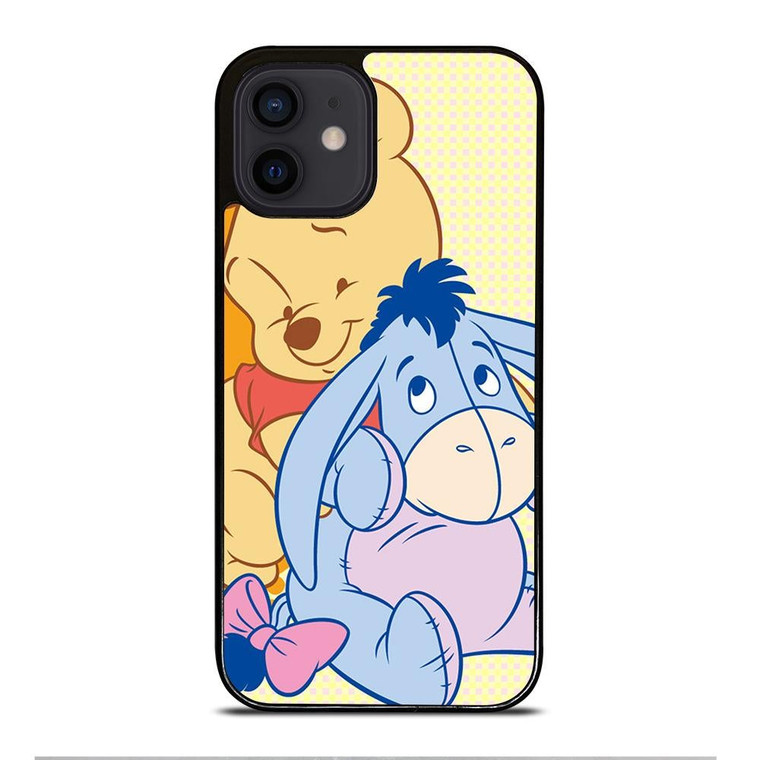 WINNIE THE POOH EEYORE CARTOON iPhone 12 Mini Case Cover