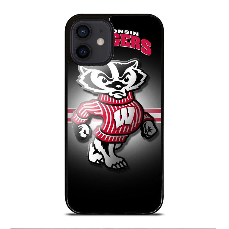 WISCONSIN BADGER FOOTBALL LOGO iPhone 12 Mini Case Cover