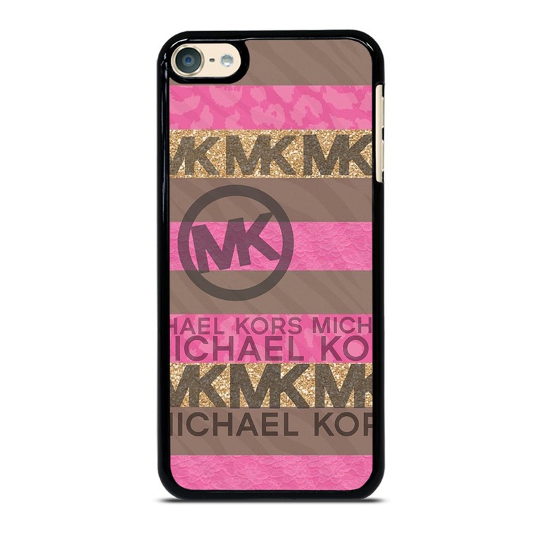 MICHAEL KORS PINK STRIP LOGO iPod Touch 6 Case