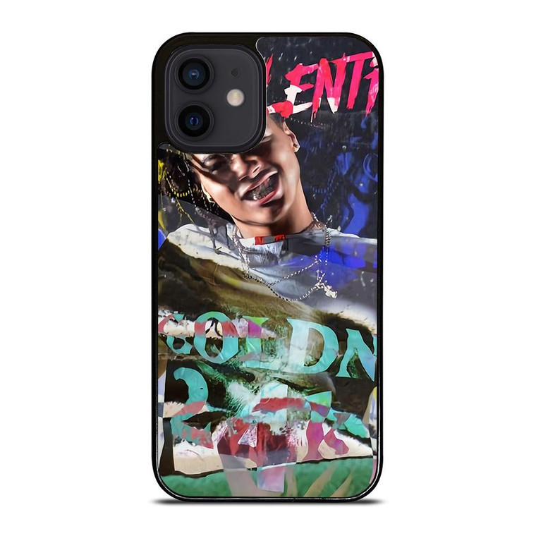 24KGOLDN VALENTINO ART iPhone 12 Mini Case Cover