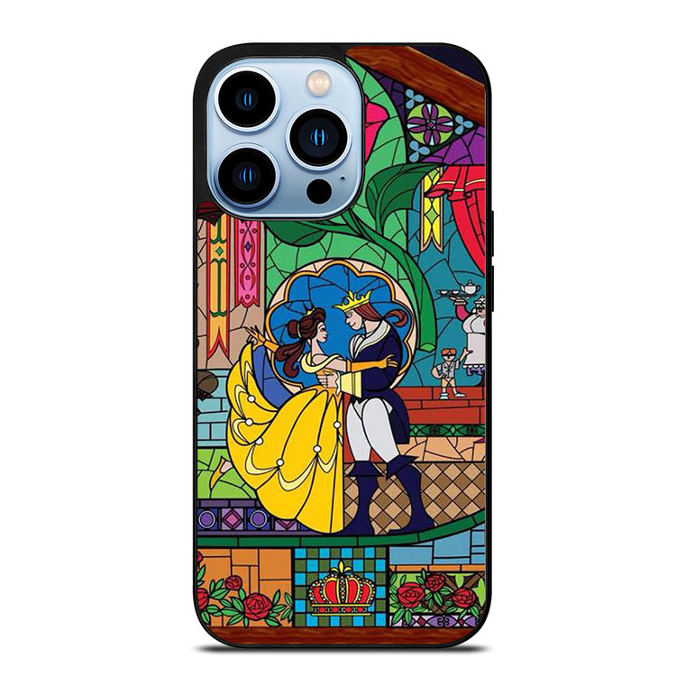 BEAUTY AND THE BEAST SETENED GLASS iPhone Case Cover