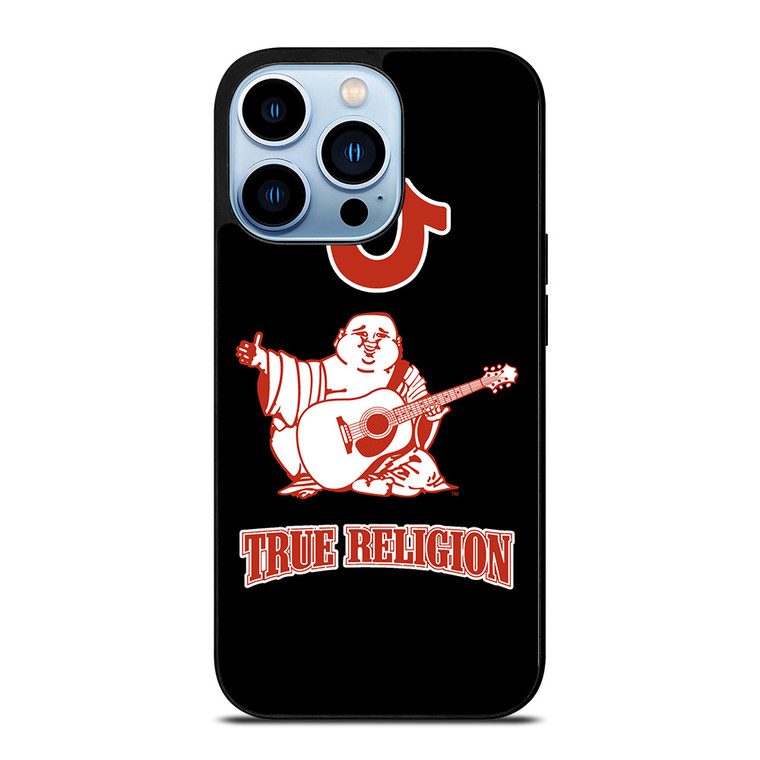 BIG BUDDHA TRUE RELIGION LOGO iPhone Case Cover