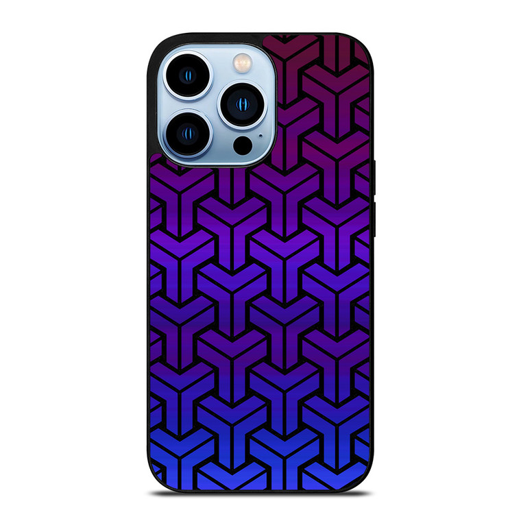 BLACK MAMBA PURPLE PATTERN iPhone Case Cover