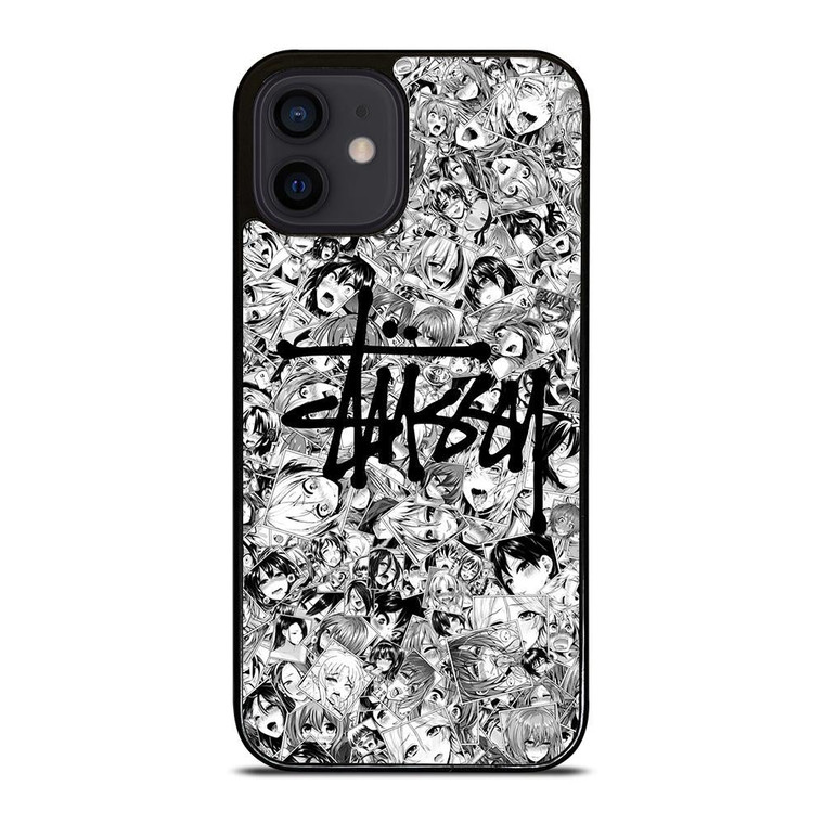 AHEGAO ANIME STUSSY iPhone 12 Mini Case Cover