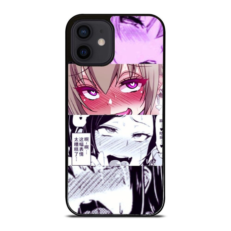 AHEGAO FACE ANIME iPhone 12 Mini Case Cover