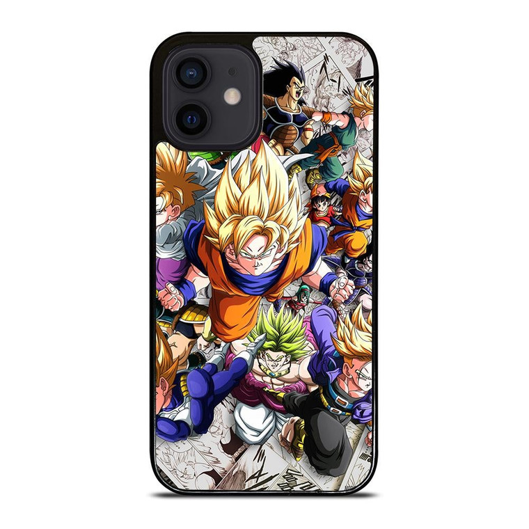ALL SAIYAN DRAGON BALL iPhone 12 Mini Case Cover