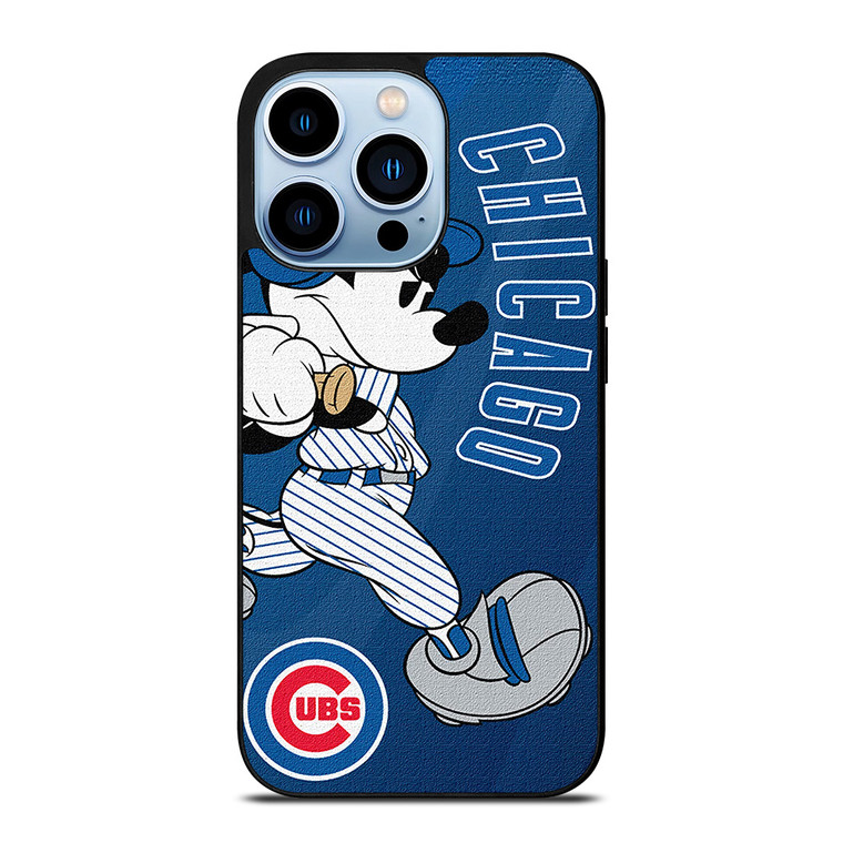 CHICAGO CUBS LOGO MICKEY MOUSE iPhone Case Cover CHICAGO CUBS LOGO MICKEY MOUSE iPhone Case Cover