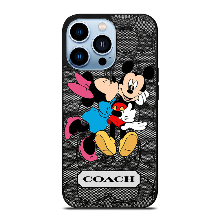 COACH MINNIE MICKEY MOUSE KISS iPhone Case Cover