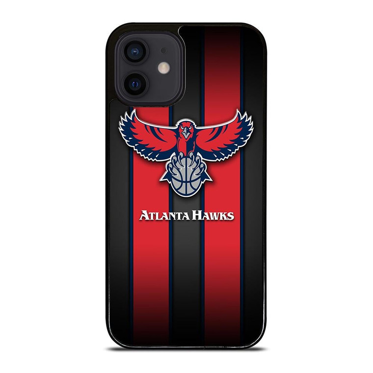 ATLANTA HAWKS STRIPE LOGO iPhone 12 Mini Case Cover