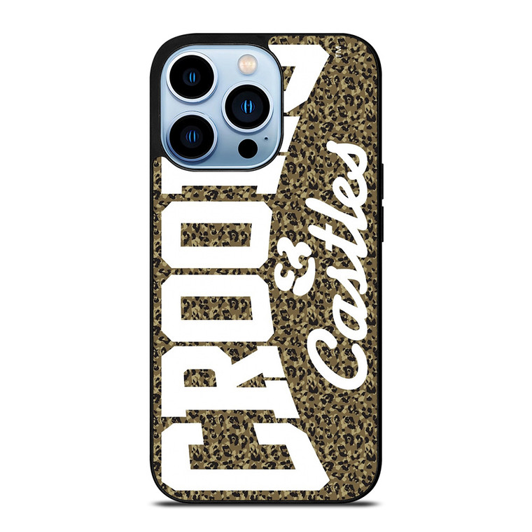 CROOKS AND CASTLES LEOPARD SKIN iPhone Case Cover