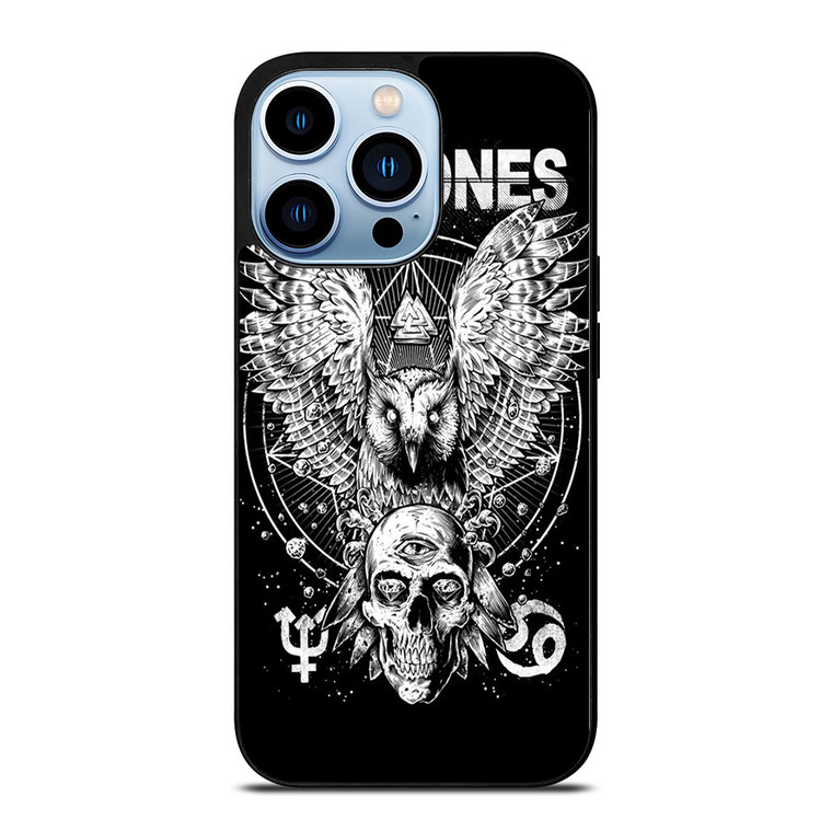 DEFTONES ROCK BAND SKULL LOGO iPhone Case Cover DEFTONES ROCK BAND SKULL LOGO iPhone Case Cover