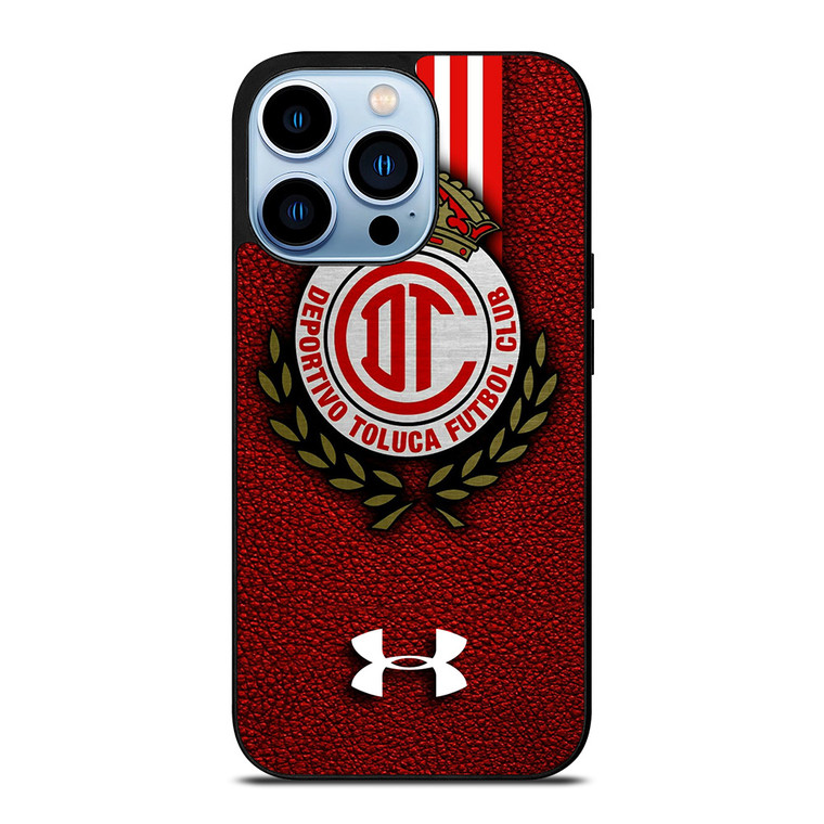 DEPORTIVO TOLUCA FC LEATHER LOGO iPhone Case Cover