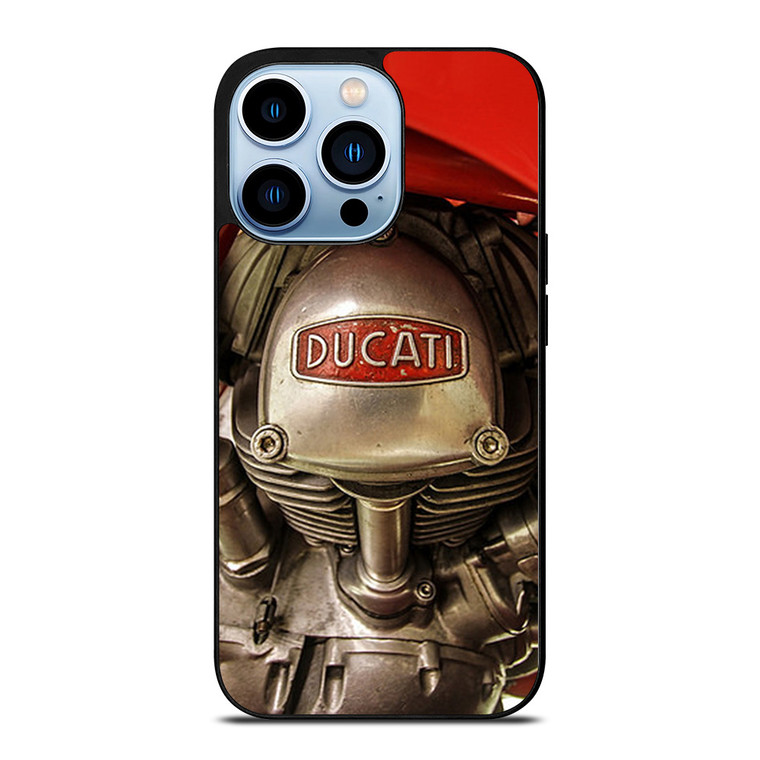 DUCATI ENGINE LOGO RETRO iPhone Case Cover
