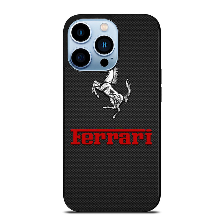 FERRARI HORSE CARBON LOGO iPhone Case Cover FERRARI HORSE CARBON LOGO iPhone Case Cover