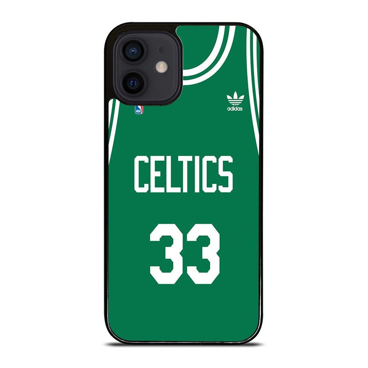 BOSTON CELTICS LARRY BIRD 33 JERSEY iPhone 12 Mini Case Cover