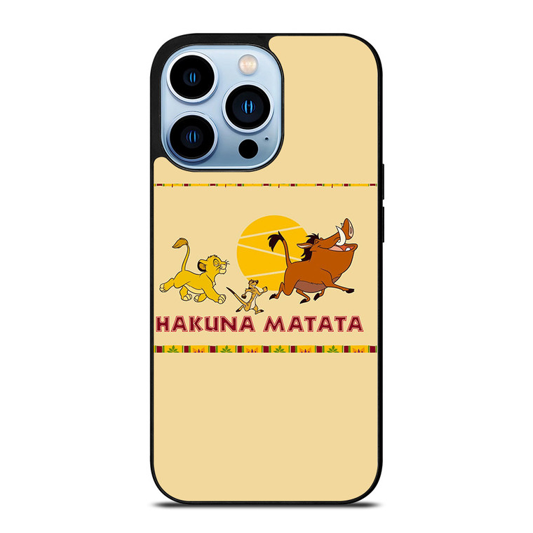 HAKUNA MATATA LION KING iPhone Case Cover