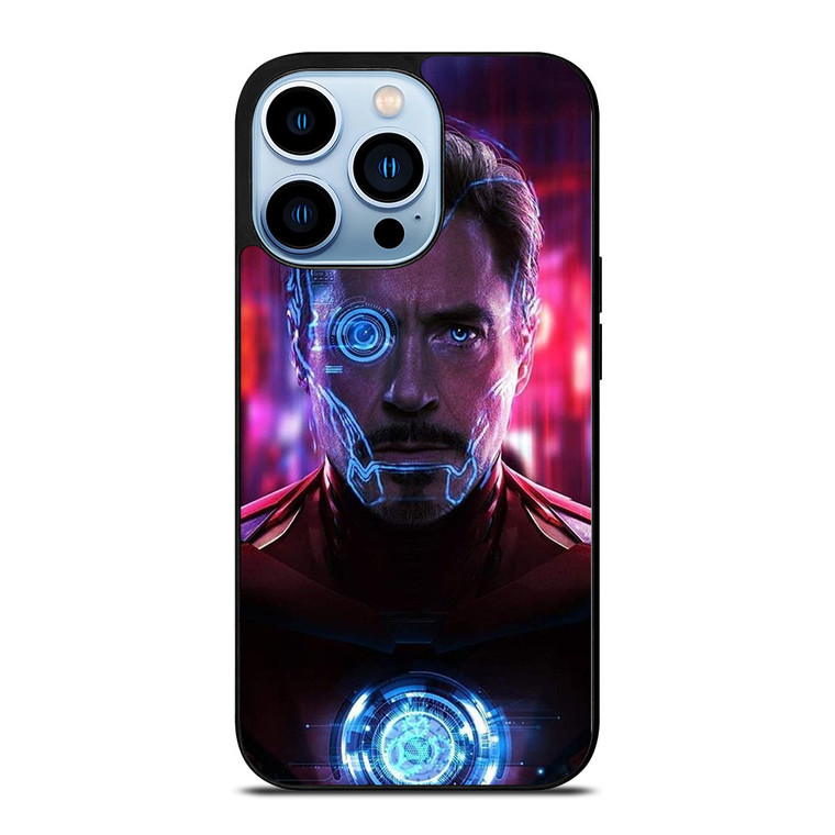 IRON MAN AVENGERS TONY STARK FACE iPhone Case Cover