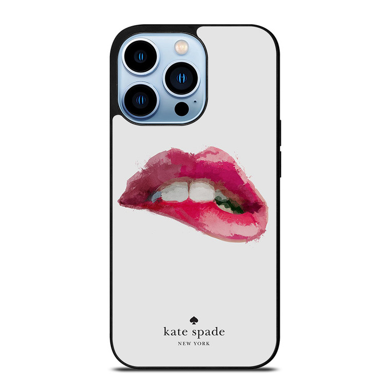 KATE SPADE RED LIPS iPhone Case Cover