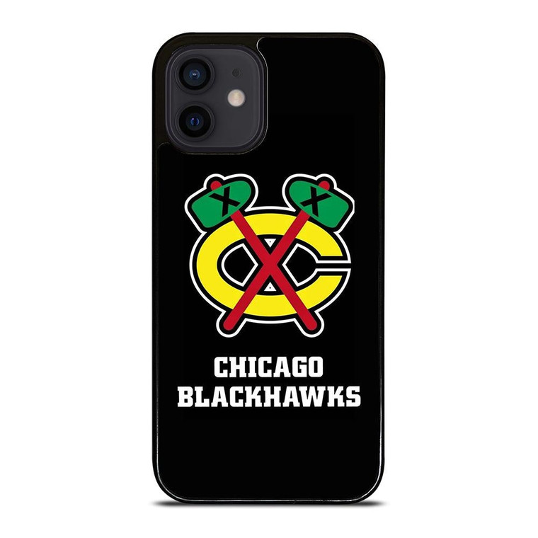 CHICAGO BLACKHAWKS SYMBOL iPhone 12 Mini Case Cover
