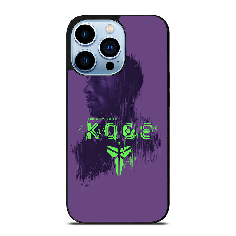 KOBE BRYANT TWENTY FOUR BLACK MAMBA iPhone Case Cover