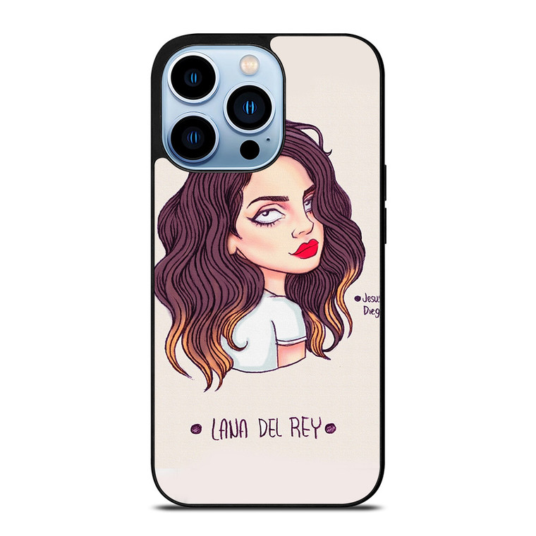 LANA DEL REY CARTOON iPhone Case Cover