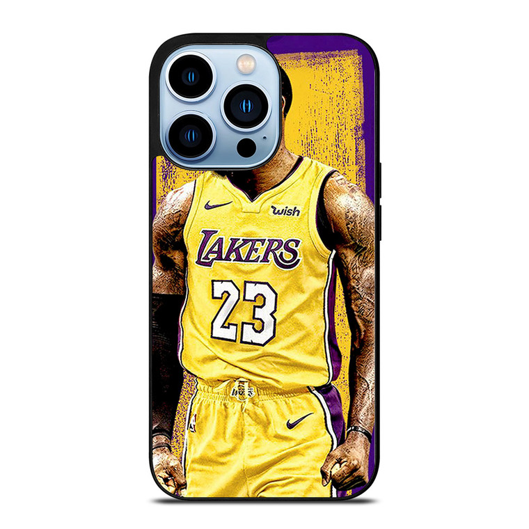 LEBRON JAMES LA LAKERS ART iPhone Case Cover